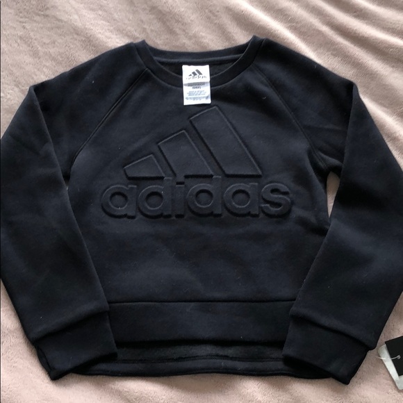 adidas Other - NWT Adidas Girls Logo pullover top XS
